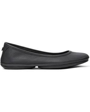 Camper Leather Ballerina Shoes - Black