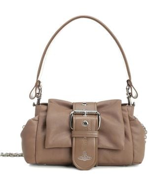 Vivienne Westwood Hazel Treasure Shoulder Bag - Brown