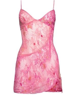 Roberta Einer Abito Con Decorazione - Rosa