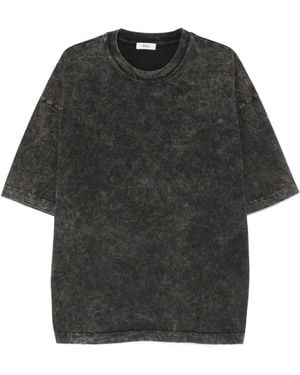 Agolde Portman Short-Sleeve T-Shirt - Black