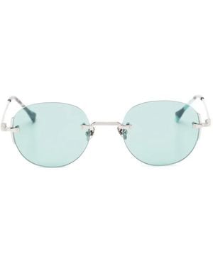 Kyme Harvey Zonnebril Met Randloos Rond Montuur - Blauw