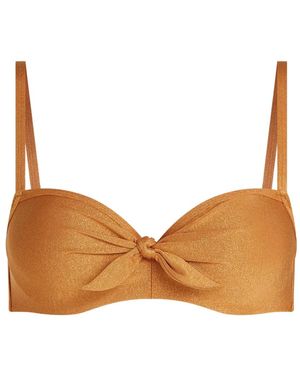Marlies Dekkers Dorada Padded Balcony Bikini Top - Brown
