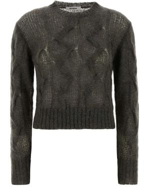 GIMAGUAS Minerva Cable-Knit Jumper - Black
