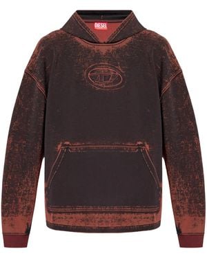 DIESEL S-baxt パーカー - レッド