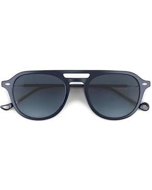 Eyepetizer Namsan Pilot-Frame Sunglasses - Blue