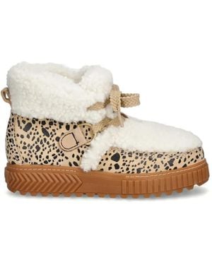 Sorel Laarzen Met Luipaard-Print - Wit