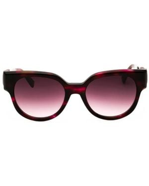 Longchamp Lunettes De Vue À Effet Écaille De Tortue - Pink