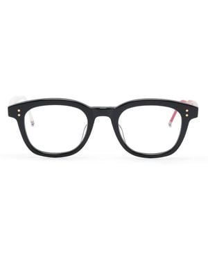 Thom Browne Gafas Con Montura Cuadrada - Rojo