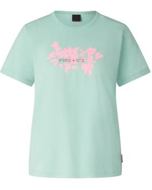 Bogner Fire + Ice Cludy Logo-Print T-Shirt - Green