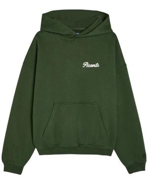 Picante Cotton Hoodie - Green