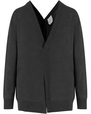 Sa Su Phi Pull À Col V - Noir