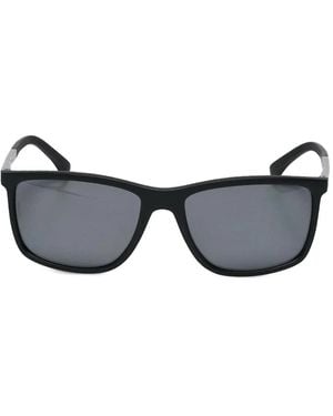 Emporio Armani Square-Frame Sunglasses - Black