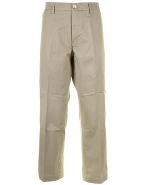 Re-hash High-Waisted Pants - Natural