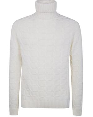 Zanone Roll-Neck Jumper - White