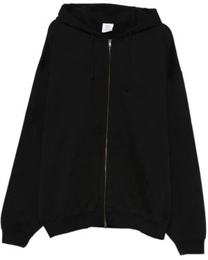 Vetements Garderobe Cotton Hoodie - Black