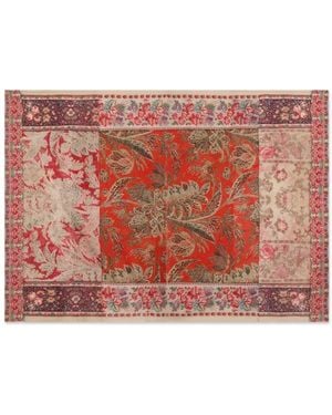 Pierre Louis Mascia Schal Mit Patchwork-Print - Rot
