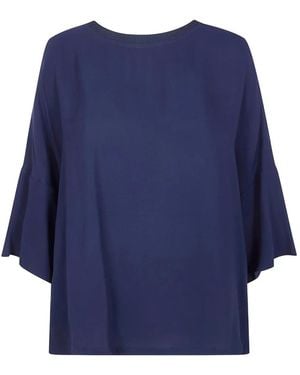 Liviana Conti Demi Flared Night Shirt - Blue