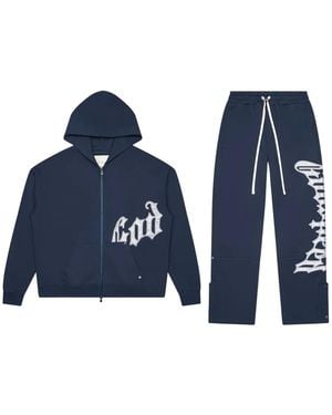 Godspeed Logo-Print Tracksuit (Set Of Two) - Blue