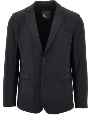Herno Single-Breasted Blazer - Black