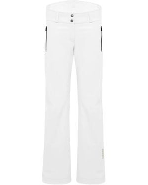 Colmar Logo-Print Ski Pants - White