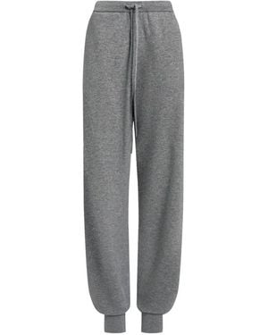 12 STOREEZ Pantalones De Chándal Con Cordones - Gris