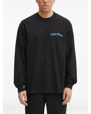 Wacko Maria Long-Sleeve Sweatshirt - Black