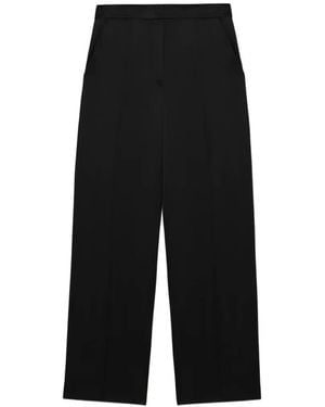 Jonathan Simkhai Pleat-Detail Trousers - Black