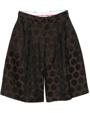 Charles Jeffrey Bermudas A Lunares - Negro