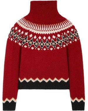 Alanui Turtlenecks - Red