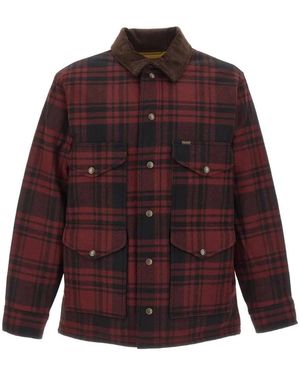 Filson Spokane Insulated Cruiser Tartan-Pattern Jacket - Red