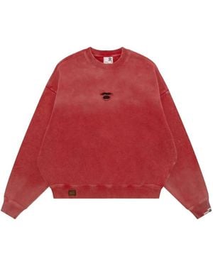 Aape By A Bathing Ape Logo-Embroidered Sweatshirt