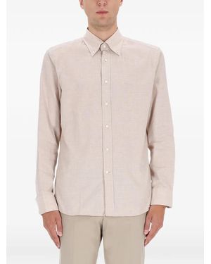 BOSS Button Shirt - Natural