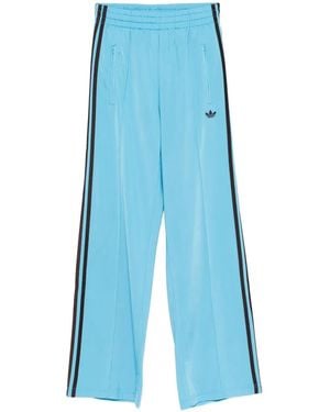 adidas Pantalon À Rayures - Blue