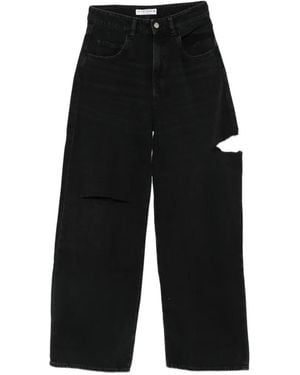 ICON DENIM Poppy Ripped Jeans - Black