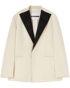 Jil Sander Tailored Jacket - Natural