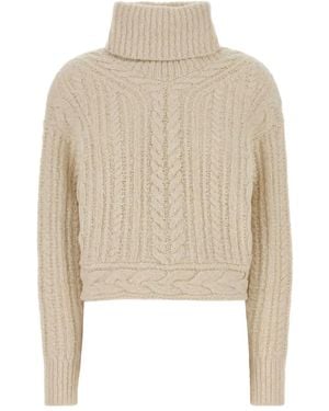 Isabel Marant Cable-knit jumper - Natur