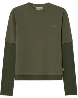 Carrera Crew-Neck Sweatshirt - Green