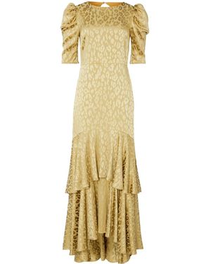 Temperley London Willow マキシドレス - メタリック