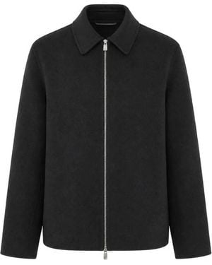 RETORI Double-Zip Virgin-Wool Jacket - Black