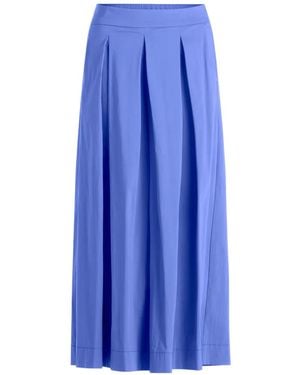 Betty Barclay Pleated Elasticated-Waistband Trousers - Blue