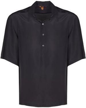 Barena Buttoned Polo Shirt - Blue