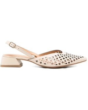 Gioseppo Zapatos De Tacón Con Tira Trasera - Blanco
