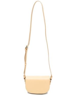 A.P.C. Schultertasche Mit Logo-Print - Weiß