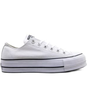 Converse Ctas Lift Ox Mouse/white/black Trainers - Grey