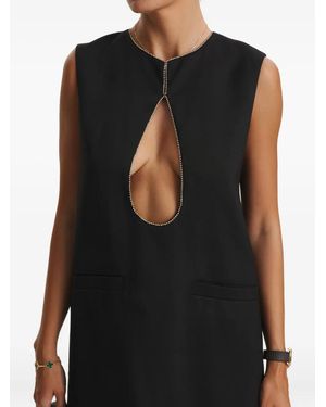 CuAnna Nichi Sleeveless Mini Dress - Black