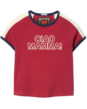 La DoubleJ X Mother Itty Bitty Concert Racer T-Shirt - Red