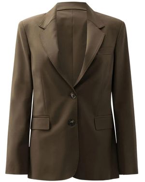 Semler Buttoned Blazer - Green