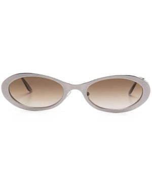 Our Legacy Tad It Bubble Sunglasses - Natural