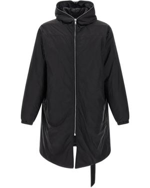 Rick Owens Coats - Black