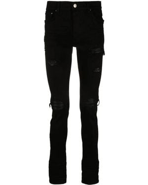 Amiri Mx1 ダメージ スキニージーンズ - ブラック